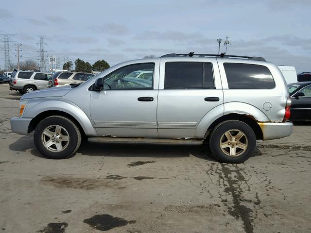 1D8HB48N45F526366 - 2005 DODGE DURANGO SL SILVER photo 9