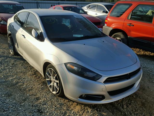 1C3CDFBA1DD288835 - 2013 DODGE DART SXT SILVER photo 1