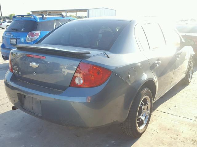 1G1AK55F677403788 - 2007 CHEVROLET COBALT LS TEAL photo 4