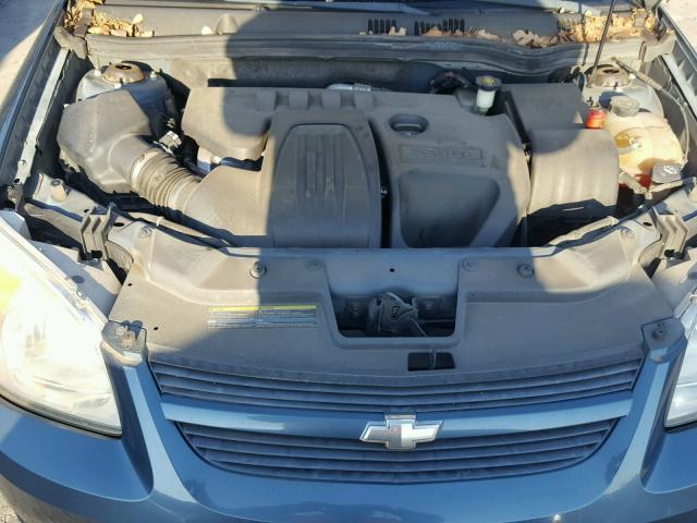 1G1AK55F677403788 - 2007 CHEVROLET COBALT LS TEAL photo 7