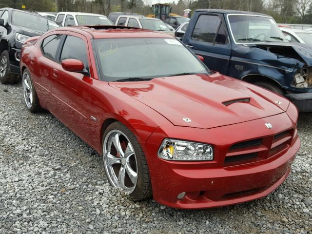 2B3LA73W86H371142 - 2006 DODGE CHARGER SR RED photo 1