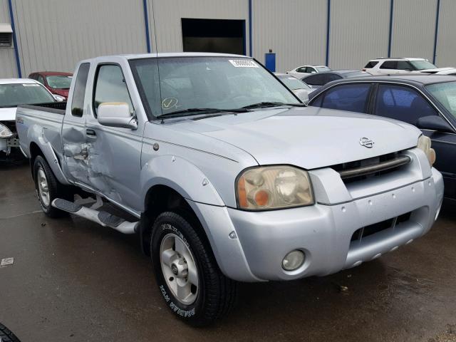 1N6ED26T91C344432 - 2001 NISSAN FRONTIER K SILVER photo 1