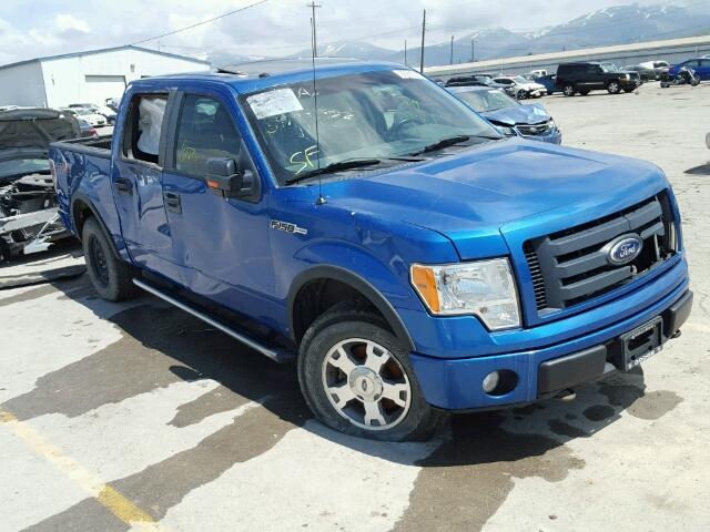 1FTFW1EV3AKA76580 - 2010 FORD F150 SUPER BLUE photo 1