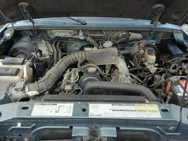 4F4YR12C3WTM01367 - 1998 MAZDA B2500 GREEN photo 7