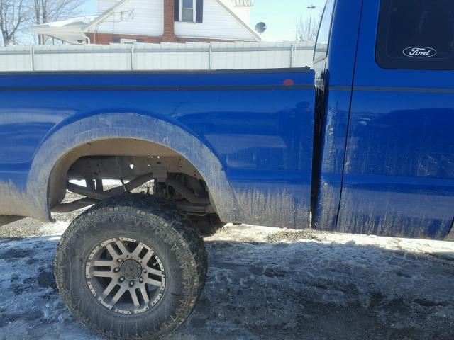 1FTNX21L73EC73837 - 2003 FORD F250 SUPER BLUE photo 9