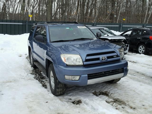 JTEBT14R430023926 - 2003 TOYOTA 4RUNNER SR BLUE photo 1