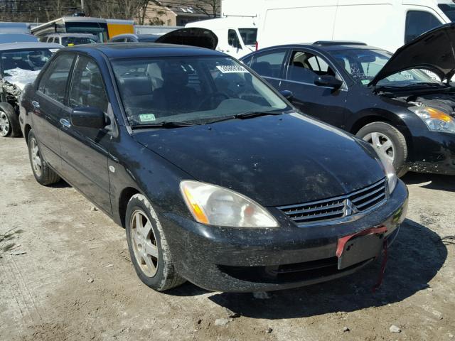 JA3AJ26E26U058840 - 2006 MITSUBISHI LANCER ES BLACK photo 1