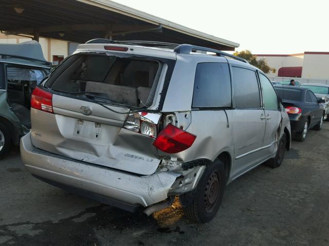 5TDZA23C95S369594 - 2005 TOYOTA SIENNA CE GOLD photo 4