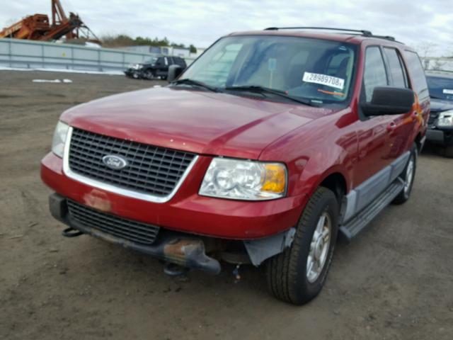 1FMPU16W24LB30902 - 2004 FORD EXPEDITION RED photo 2