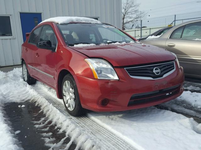 3N1AB6APXCL693327 - 2012 NISSAN SENTRA 2.0 BURGUNDY photo 1