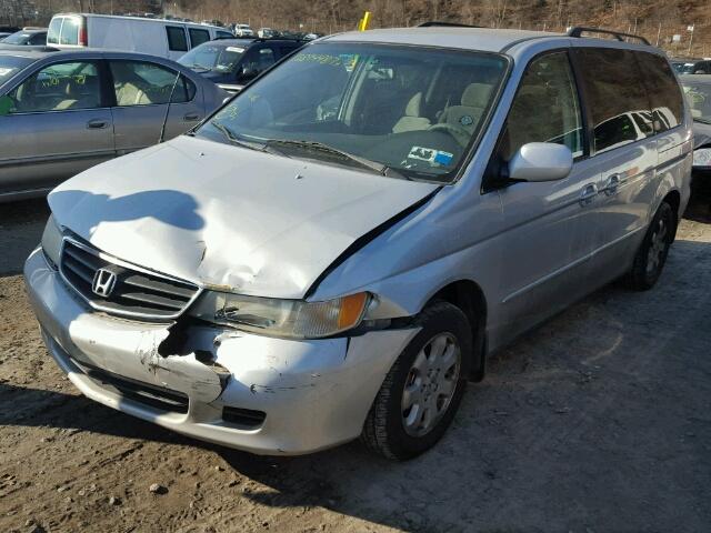 5FNRL18603B037844 - 2003 HONDA ODYSSEY EX SILVER photo 2