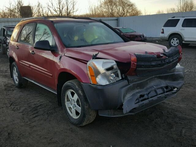 2CNDL13FX56147208 - 2005 CHEVROLET EQUINOX LS RED photo 1