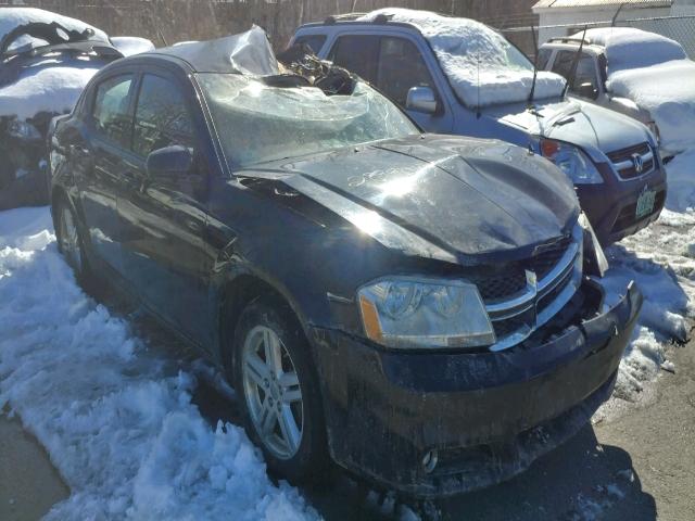 1C3CDZCB8DN662084 - 2013 DODGE AVENGER SX BLACK photo 1