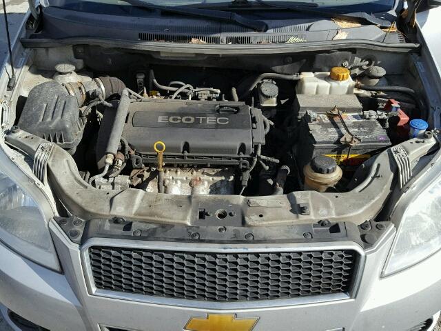 KL1TD6DE3AB118387 - 2010 CHEVROLET AVEO LS 银色 照片 7