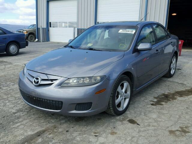 1YVHP80D275M10905 - 2007 MAZDA 6 S GRAY photo 2