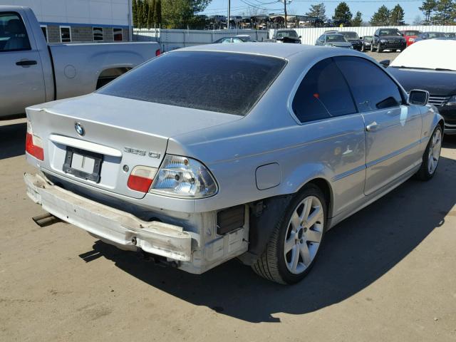 WBABN33432JW53538 - 2002 BMW 325 CI SILVER photo 4