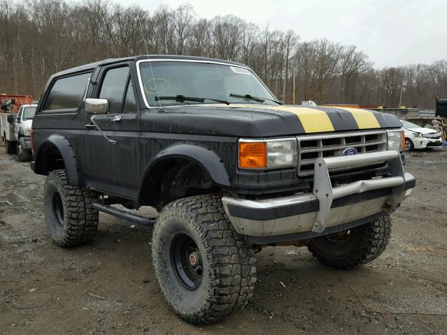 1FMDU15YXHLA44801 - 1987 FORD BRONCO U10 BLACK photo 1