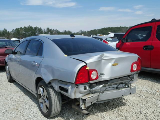 1G1ZA5EUXCF387728 - 2012 CHEVROLET MALIBU LS ვერცხლისფერი ფოტო 3