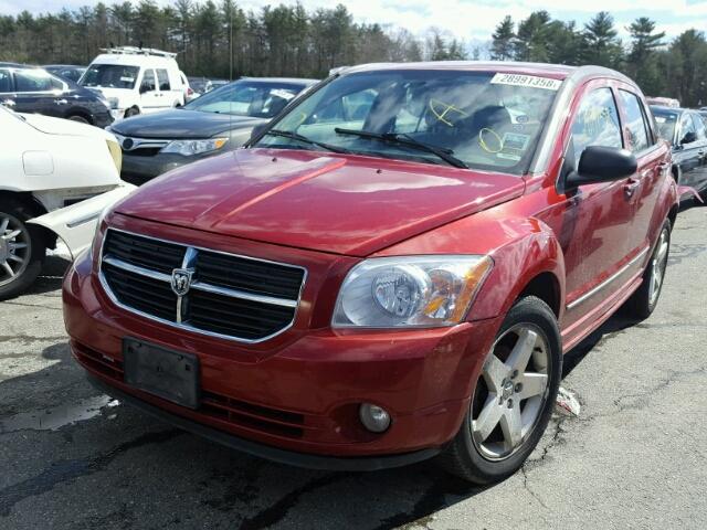 1B3HB78K87D307206 - 2007 DODGE CALIBER R/ RED photo 2