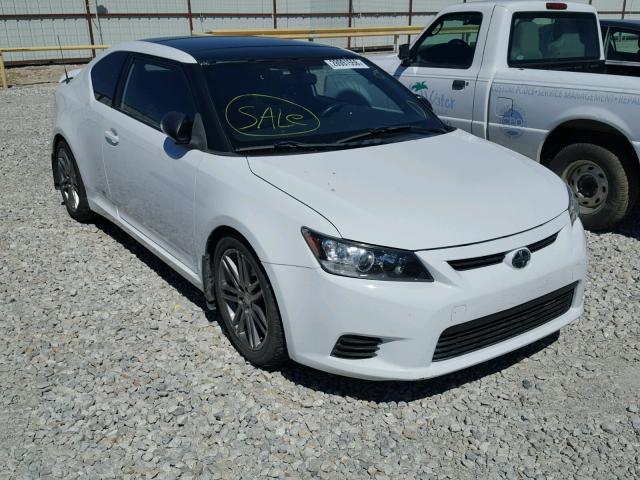 JTKJF5C78B3005322 - 2011 TOYOTA SCION TC WHITE photo 1