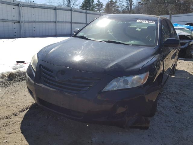 4T1BE46K77U158621 - 2007 TOYOTA CAMRY NEW BLACK photo 2