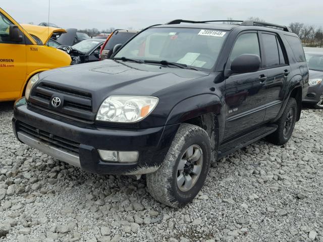 JTEBU14R830020413 - 2003 TOYOTA 4RUNNER SR BLACK photo 2