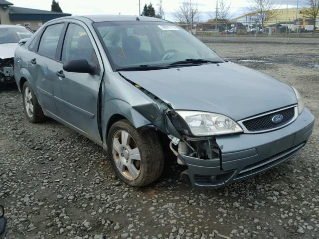 1FAFP34N45W258299 - 2005 FORD FOCUS ZX4 TEAL photo 1