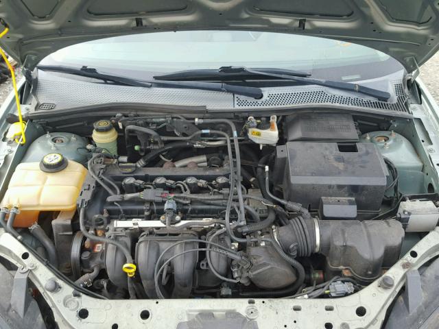 1FAFP34N45W258299 - 2005 FORD FOCUS ZX4 TEAL photo 7