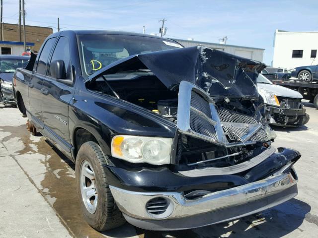 3D7HA18N72G177591 - 2002 DODGE RAM 1500 BLACK photo 1