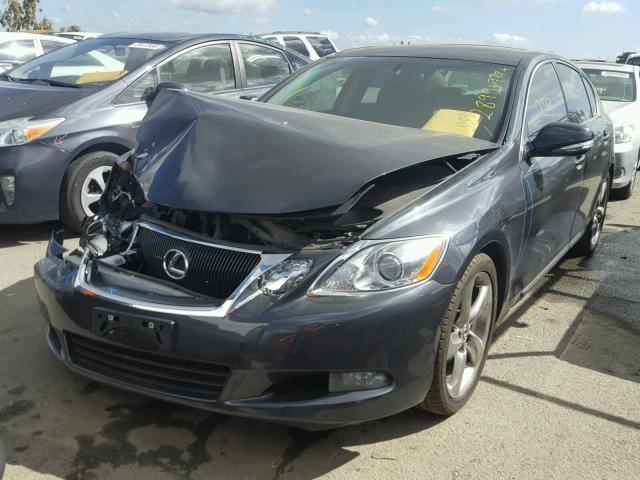 JTHBE96SX80029734 - 2008 LEXUS GS 350 GRAY photo 2