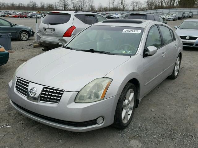 1N4BA41E95C856996 - 2005 NISSAN MAXIMA SE SILVER photo 2