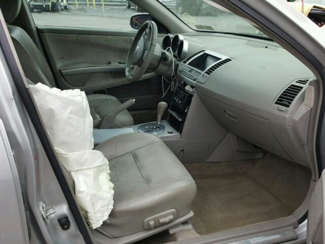 1N4BA41E95C856996 - 2005 NISSAN MAXIMA SE SILVER photo 5