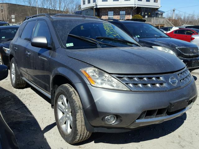 JN8AZ08W37W603474 - 2007 NISSAN MURANO SL GRAY photo 1