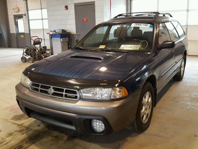 4S3BG6854W7602746 - 1998 SUBARU LEGACY 30T GREEN photo 2