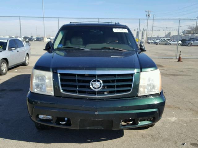 1GYEK63N32R187656 - 2002 CADILLAC ESCALADE L BLACK photo 9