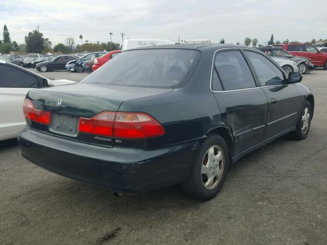 JHMCG6670XC033216 - 1999 HONDA ACCORD EX GREEN photo 4