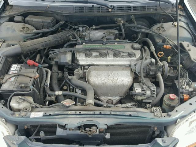 JHMCG6670XC033216 - 1999 HONDA ACCORD EX GREEN photo 7