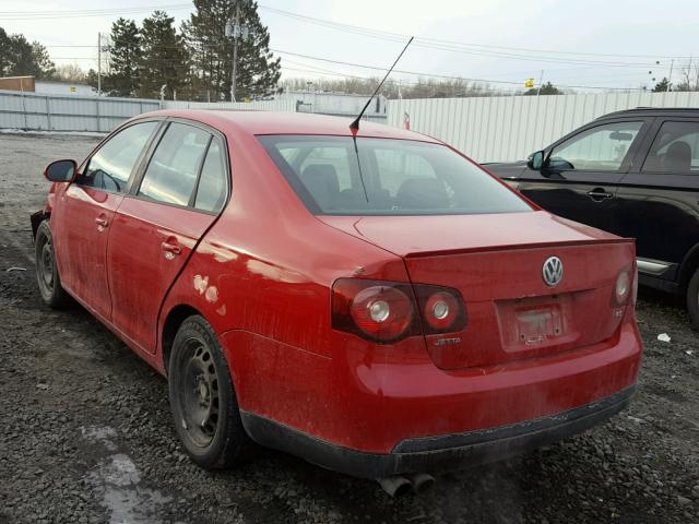 3VWHZ71K08M091875 - 2008 VOLKSWAGEN JETTA S 红色 照片 3