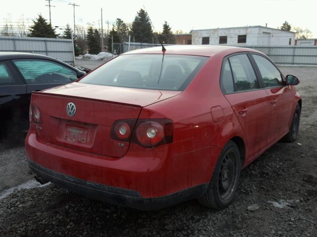 3VWHZ71K08M091875 - 2008 VOLKSWAGEN JETTA S 红色 照片 4