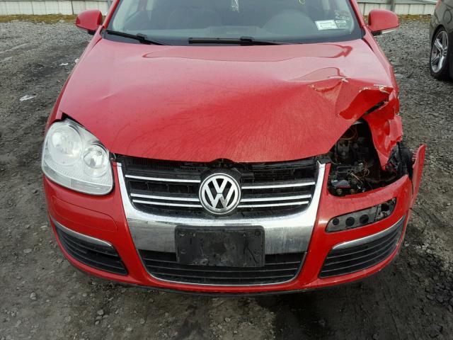 3VWHZ71K08M091875 - 2008 VOLKSWAGEN JETTA S 红色 照片 7