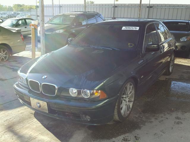 WBADT43473G028630 - 2003 BMW 525 I AUTO GREEN photo 2