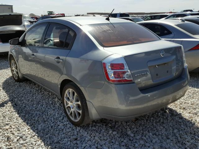 3N1AB61E87L693704 - 2007 NISSAN SENTRA 2.0 SILVER photo 3