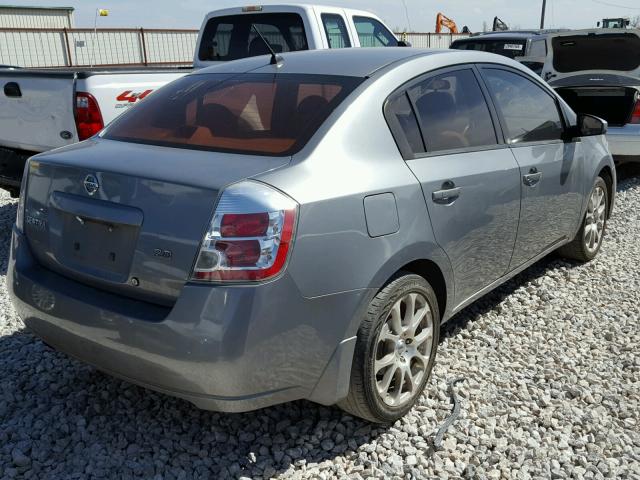 3N1AB61E87L693704 - 2007 NISSAN SENTRA 2.0 SILVER photo 4