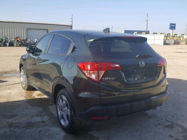 3CZRU5G5XHM710472 - 2017 HONDA HR-V EX GREEN photo 3