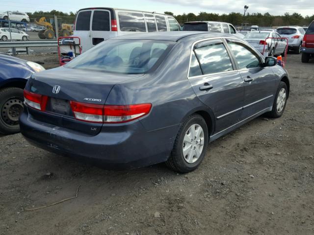 1HGCM56334A131019 - 2004 HONDA ACCORD LX GRAY photo 4