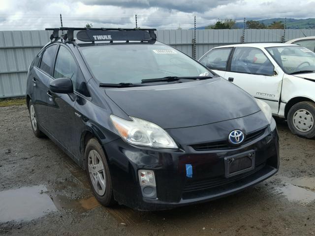 JTDKN3DU5A0005446 - 2010 TOYOTA PRIUS BLACK photo 1