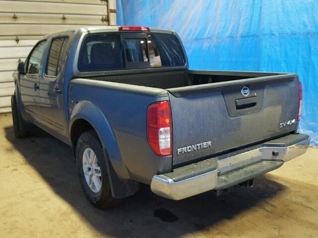 1N6AD0EV3JN729981 - 2018 NISSAN FRONTIER S GRAY photo 3