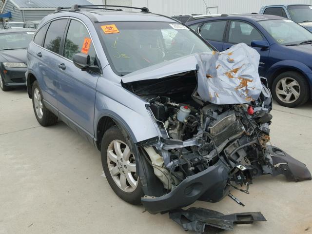 JHLRE48517C094076 - 2007 HONDA CR-V EX BLUE photo 1