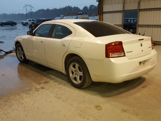 2B3KA43D59H550445 - 2009 DODGE CHARGER WHITE photo 3