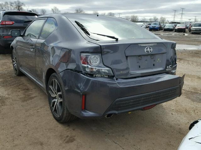 JTKJF5C76GJ016810 - 2016 TOYOTA SCION TC 灰色 照片 3